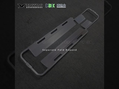 60 มม โรงพยาบาลพับสกู๊ป สเตรเชอร์ รถกระบะแรง manually 180 องศา ปรับ