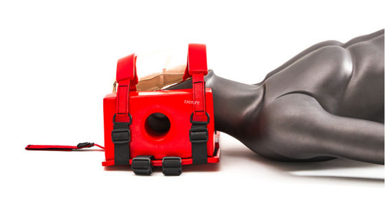 กระดานกระดานกระดานกระดานกระดานโรงพยาบาล Universal Head Immobilizer สําหรับกระดานกระดาน