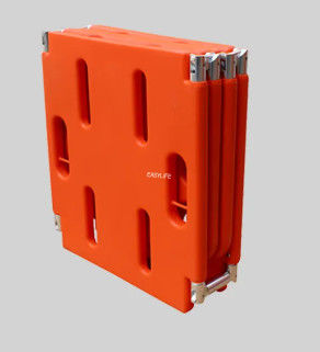 Abs พลาสติก 4 Fold กระดานกระดูกสันหลัง stretcher การรักษาพยาบาล Floating การช่วยเหลือน้ํา