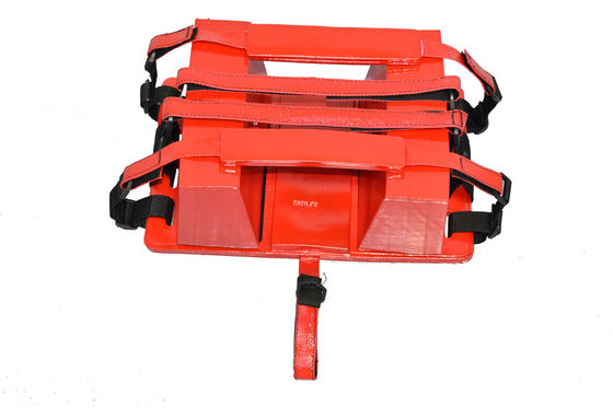 Head Block Immobilizer Stretcher สําหรับการช่วยเหลือฉุกเฉิน / การช่วยเหลือสกูป Stretcher Head Immobilizer