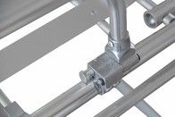 อุปกรณ์ฉุกเฉินทางการแพทย์ รถพยาบาล เครื่องเต็นที่แยกออกได้ เครื่องเต็นที่ส่งผู้ป่วยโรงพยาบาล