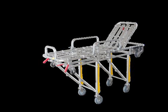 กล่องสองแบบอัตโนมัติการบรรจุ stretcher พับ Ambulance stretcher 75 องศาการโอนผู้ป่วย