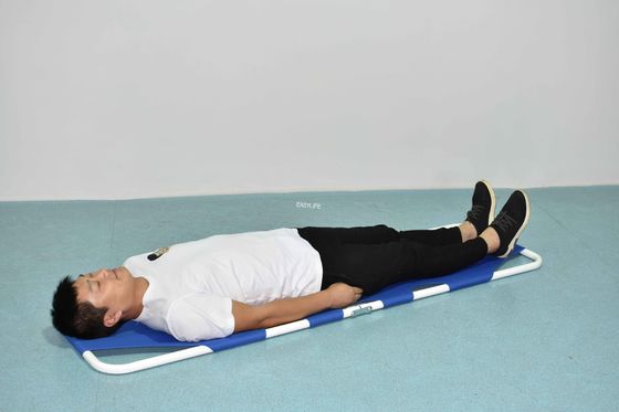 เปลผู้ป่วยฉุกเฉินเคลื่อนย้ายผู้ป่วย 2 พับ 6.5 Kg 185cm