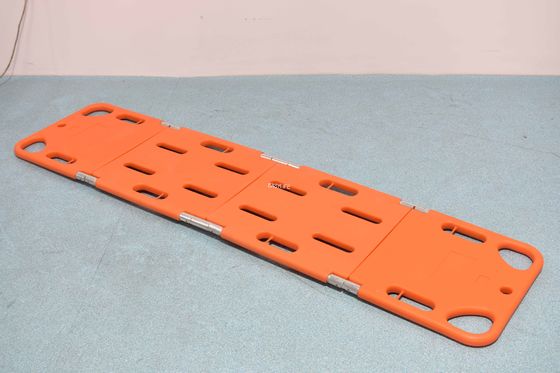 ขายร้อนแบบพกพาแคบฉุกเฉิน Spine Board Stretcher พลาสติก Spine Board Stretcher