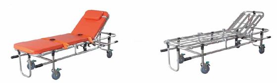 550mm 30 Degree Medical Wheeled Ambulance Stretcher รถพยาบาลเปลหามตำแหน่งต่ำ