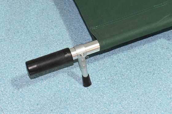 เปลหามทางการแพทย์แบบพับได้แบบปรับได้ Class I รับน้ำหนักสูงสุด 159 กก. อลูมิเนียมอัลลอยด์