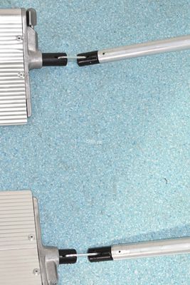 พับผิวเหลืองอัลลูมิเนียมผสมยืดหยุ่น โปฟ์สเตรเชอร์ พกพาสะดวก พกพาสะดวก สีที่กําหนดเอง