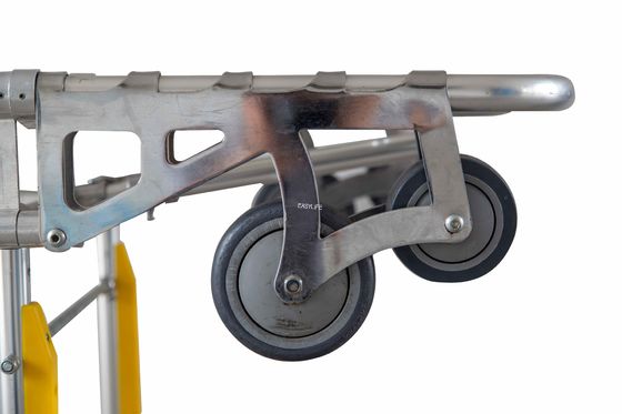 L1900MM Bariatric Folding รถพยาบาลเปล 75 องศา Transfer Patient