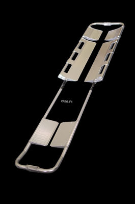 60 มม. โรงพยาบาลพับรถเข็นเปลเปลญวนไฟฟ้าด้วยตนเอง 180 องศาปรับระดับได้