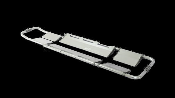 60 มม. โรงพยาบาลพับรถเข็นเปลเปลญวนไฟฟ้าด้วยตนเอง 180 องศาปรับระดับได้