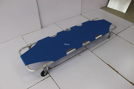 71in Power Folding Scoop Stretcher Ems น้ำหนักเบาสำหรับการถ่ายโอนผู้ป่วยในโรงพยาบาล