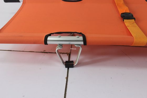 208CM อุปกรณ์การแพทย์แบบพกพารถพยาบาลเปลพับคู่ 4.7KG