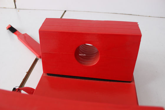 กระดานกระดูกสันหลังโฟมกู้ภัยฉุกเฉิน 560 มม. พร้อมหัวทำให้เคลื่อนที่ไม่ได้