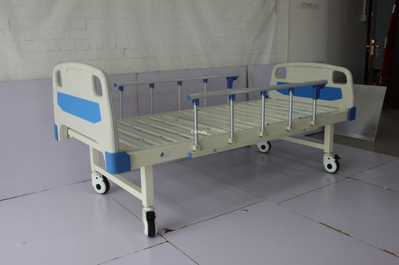 Three Cranks Manual ICU Medical Bed 80MM เฟรม 159Kg Three Cranks