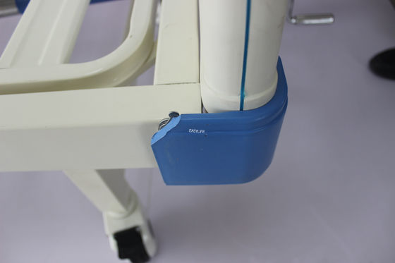 Three Cranks Manual ICU Medical Bed 80MM เฟรม 159Kg Three Cranks