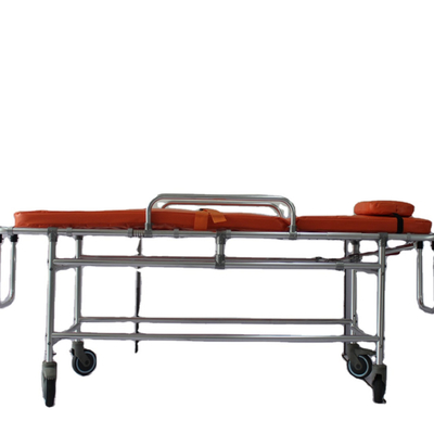 ราคาดี 190CM & 21inch Hospital Stretcher รถเข็นขนย้ายผู้ป่วยอลูมิเนียมอัลลอยด์ไม่ใช่รถเข็นแม่เหล็ก ออนไลน์