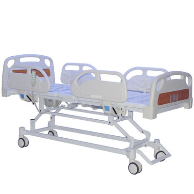ABS 5 Function 720mm Electric Hospital Bed เตียงโรงพยาบาลแบบปรับได้อย่างเต็มที่