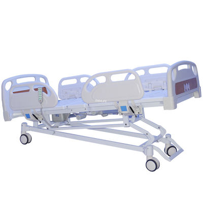 ABS 5 Function 720mm Electric Hospital Bed เตียงโรงพยาบาลแบบปรับได้อย่างเต็มที่