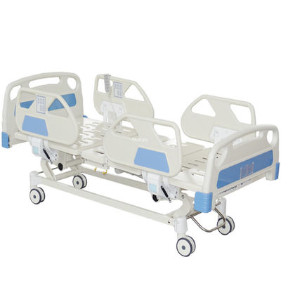 105CM Electric Hospital Bed 45deg ที่วางเข่าไฟฟ้า 5 ฟังก์ชั่นผู้ป่วยฉุกเฉิน
