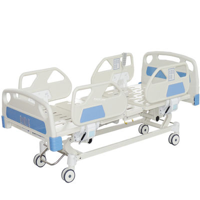 105CM Electric Hospital Bed 45deg ที่วางเข่าไฟฟ้า 5 ฟังก์ชั่นผู้ป่วยฉุกเฉิน