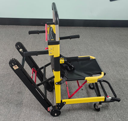 อัลลูมิเนียมสลัด คราวมือชนิดบันได stretcher พับเบาสําหรับการโอนผู้ป่วยโรงพยาบาล