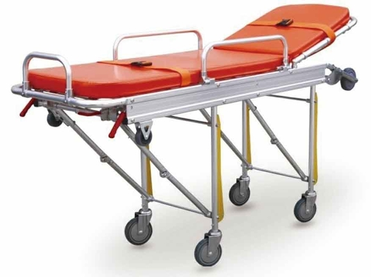 ราคาดี อลูมิเนียมสลัด พับได้ Ambulance stretcher ผู้ป่วยการถ่ายทอดความสูงและหลัง ปรับความช่วยเหลือการช่วยเหลือ ออนไลน์