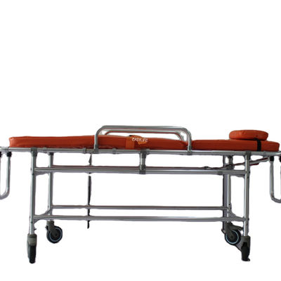 190CM & 21inch Hospital Stretcher รถเข็นขนย้ายผู้ป่วยอลูมิเนียมอัลลอยด์ไม่ใช่รถเข็นแม่เหล็ก