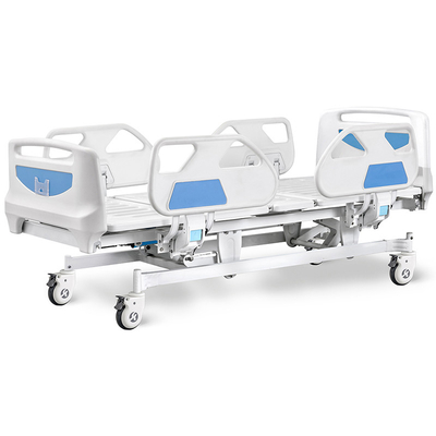 ราคาดี เตียงผู้ป่วยไฟฟ้า 5 ฟังก์ชั่น เตียงผู้ป่วย ICU ปรับสูงต่ำได้ 1050MM 350lb ออนไลน์